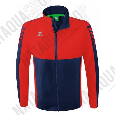 VESTE SIX WINGS AVEC MANCHES AMOVIBLES - ADULTE new navy/rouge