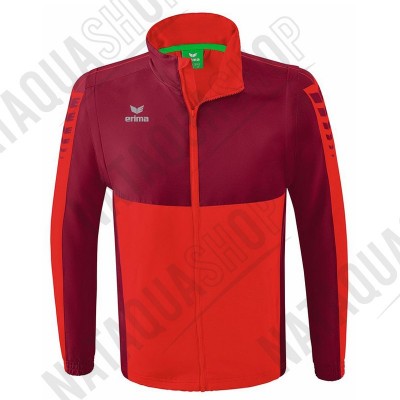 VESTE SIX WINGS AVEC MANCHES AMOVIBLES - ADULTE Rouge/bordeaux