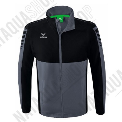 VESTE SIX WINGS AVEC MANCHES AMOVIBLES - ADULTE Slate grey/noir