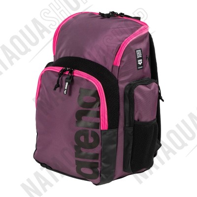 SPIKY III BACKPACK 35 plum/neon pink