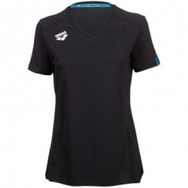 W TEAM PANEL T-SHIRT - FEMME Black - photo 0