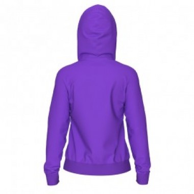 W TEAM PANEL HOODED JACKET - FEMME Violet - photo 1