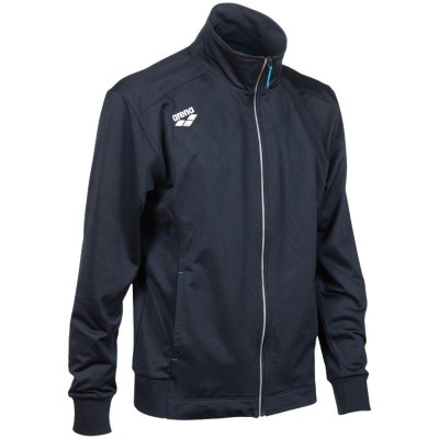 TEAM JACKET PANEL POLY KNITTED - UNISEXE Bleu marine