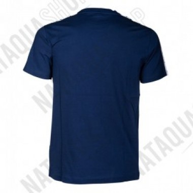 M T-SHIRT TEAM - HOMME bleu marine/blanc - photo 1