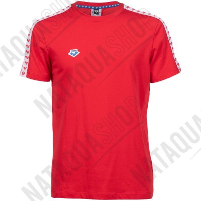 M T-SHIRT TEAM - HOMME Rouge/blanc