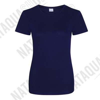 T-SHIRT FEMME - JC005 OXFORD NAVY