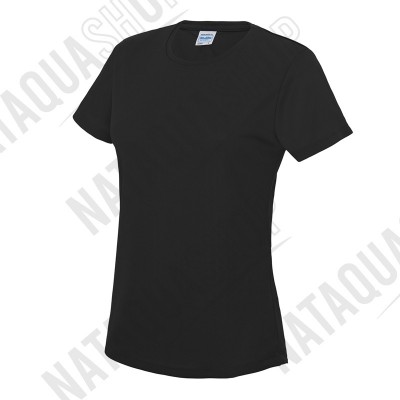 T-SHIRT FEMME - JC005 Jet Black