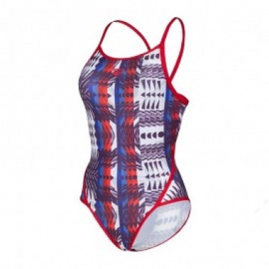 W SWIMSUIT SUPER FLY BACK ALLOVER - FEMME - photo 0