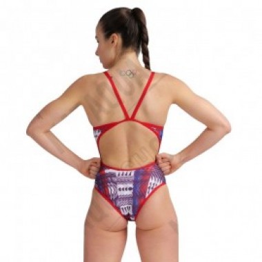 W SWIMSUIT SUPER FLY BACK ALLOVER - FEMME - photo 2