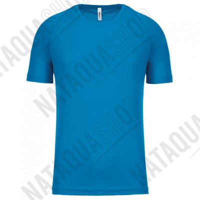 T-SHIRT ENFANT PA445 bleu aqua