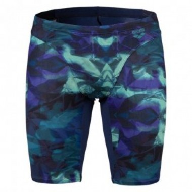 ARENA HERO CAMO SWIM JAMMER Bleu/Vert - photo 0