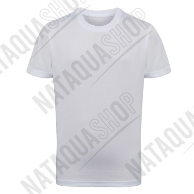 T-SHIRT DE PERFORMANCE JUNIOR TR10B WHITE