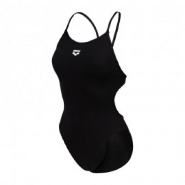 W SWIMSUIT LACE BACK SOLID - Noir - photo 0