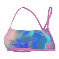 ALOV DIGI CROSS BACK CROP TOP FEMME