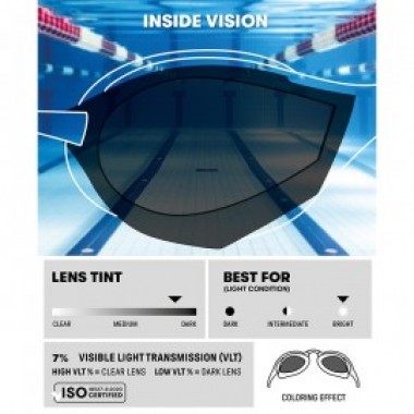 COBRA TRI SWIPE MIRROR Silver - photo 1