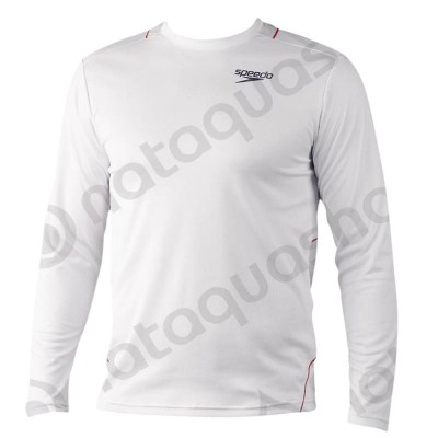 ILIAS UNISEX TECHNICAL LS-SHIRT White