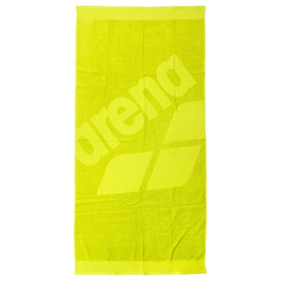 BEACH TOWEL LOGO Yellow