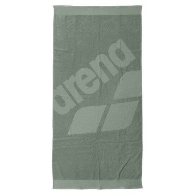 BEACH TOWEL LOGO  Green