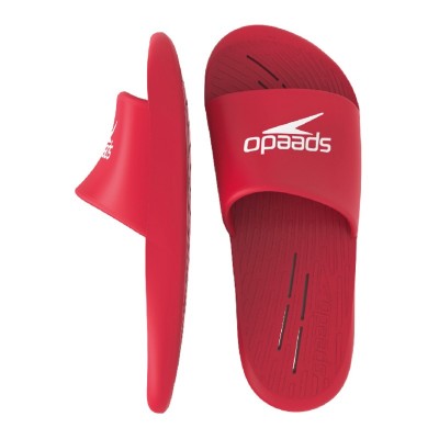 SPEEDO SLIDES ONE PIECE MAN Rouge