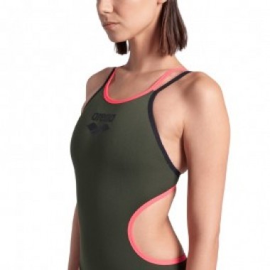 ONE DOUBLE CROSS BACK ONE PIECE Vert - photo 2