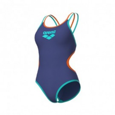ONE DOUBLE CROSS BACK ONE PIECE violet - photo 0