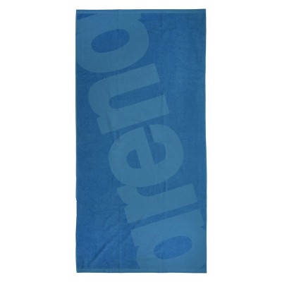 BEACH TOWEL LOGO II Bleu
