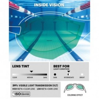 COBRA EDGE SWIPE MIRROR White - photo 3