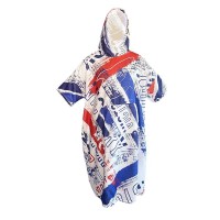 PONCHO CRAZY BRUSH