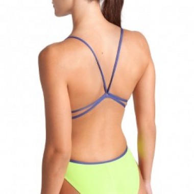 W SWIMSUIT LACE BACK SOLID Lime - photo 3