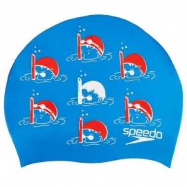 BONNET JUNIOR SLOGAN CAP BLEU - photo 0