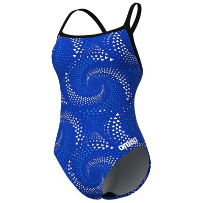 ARENA FIREFLOW SWIMSUIT CHALLENGE BACK Blue