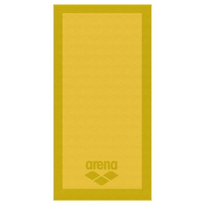 ARENA BICOLOR VELOUR TOWEL Jaune