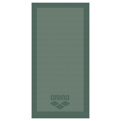 ARENA BICOLOR VELOUR TOWEL Vert