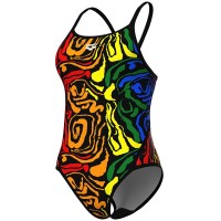 COLOURS SWIMSUIT SUPER FLY BACK