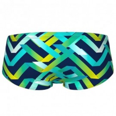 TEXTURE SWIM LOW WAIST SHORT - photo 1