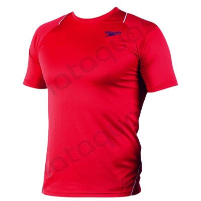 VEETI FEMALE TECHNICAL T-SHIRT Red