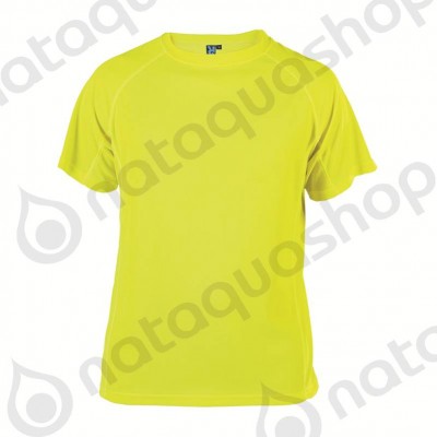TEE-SHIRT MONTECARLO - JUNIOR JAUNE FLUO 221