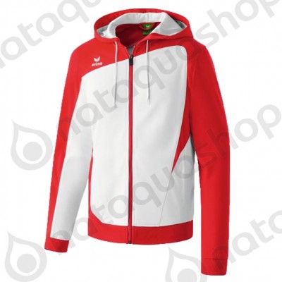 CLUB 1900 VESTE ENTRAINEMENT AVEC CAPUCHE HOMME WhiteRed