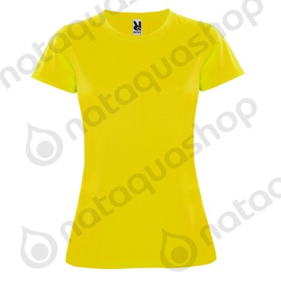 TEE-SHIRT MONTECARLO - FEMME JAUNE 03