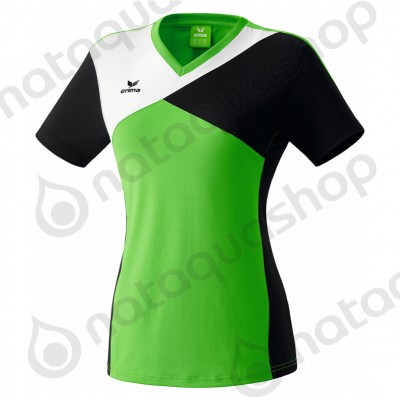T-SHIRT PREMIUM ONE - FEMME vert/noir/blanc
