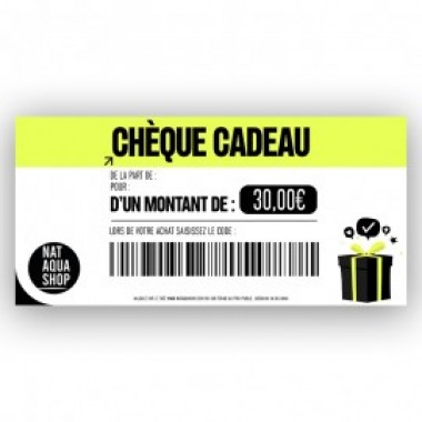 CHEQUE CADEAU 30 EUROS - photo 0