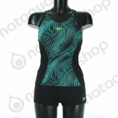 SPEEDO FIT ALLOVER SPLICE TANKINI - photo 0