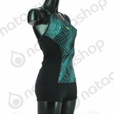SPEEDO FIT ALLOVER SPLICE TANKINI - photo 1