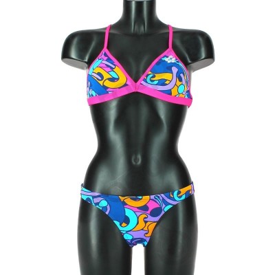 W CORES TWO PIECES Deep sea/fresia