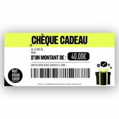 CHEQUE CADEAU 40 EUROS - photo 0
