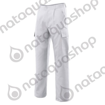 PANTALON CASTER HOMME Blanc