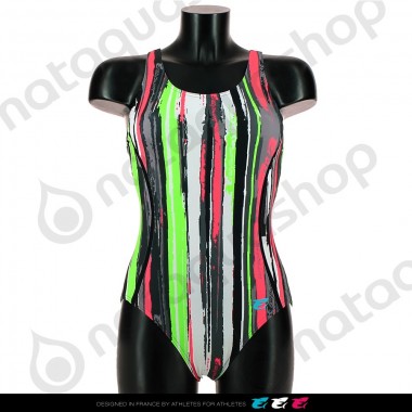 CRAZY STRIPES LB- FEMME Bleu
