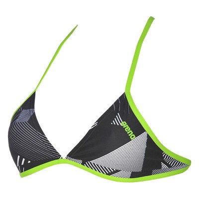 HAUT TRIANGLE FEEL - FEMME black/leaf