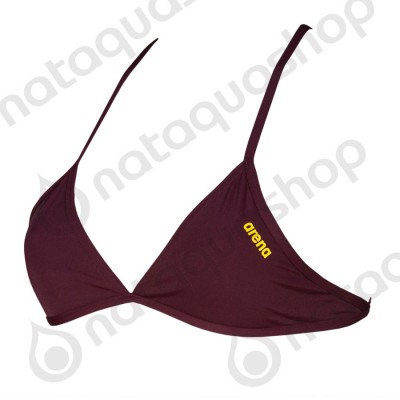 HAUT TRIANGLE FEEL - FEMME Red wine