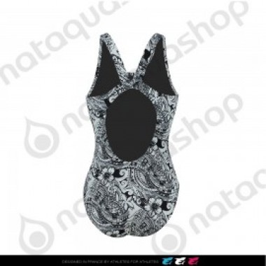 FLOWER MAT LB - LADIES black/white - photo 1